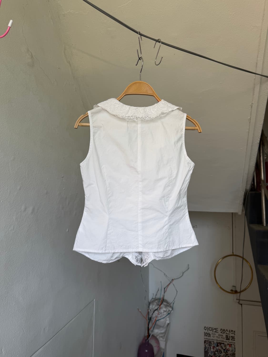 WITWAY 프릴 블라우스 탑 상품이미지5