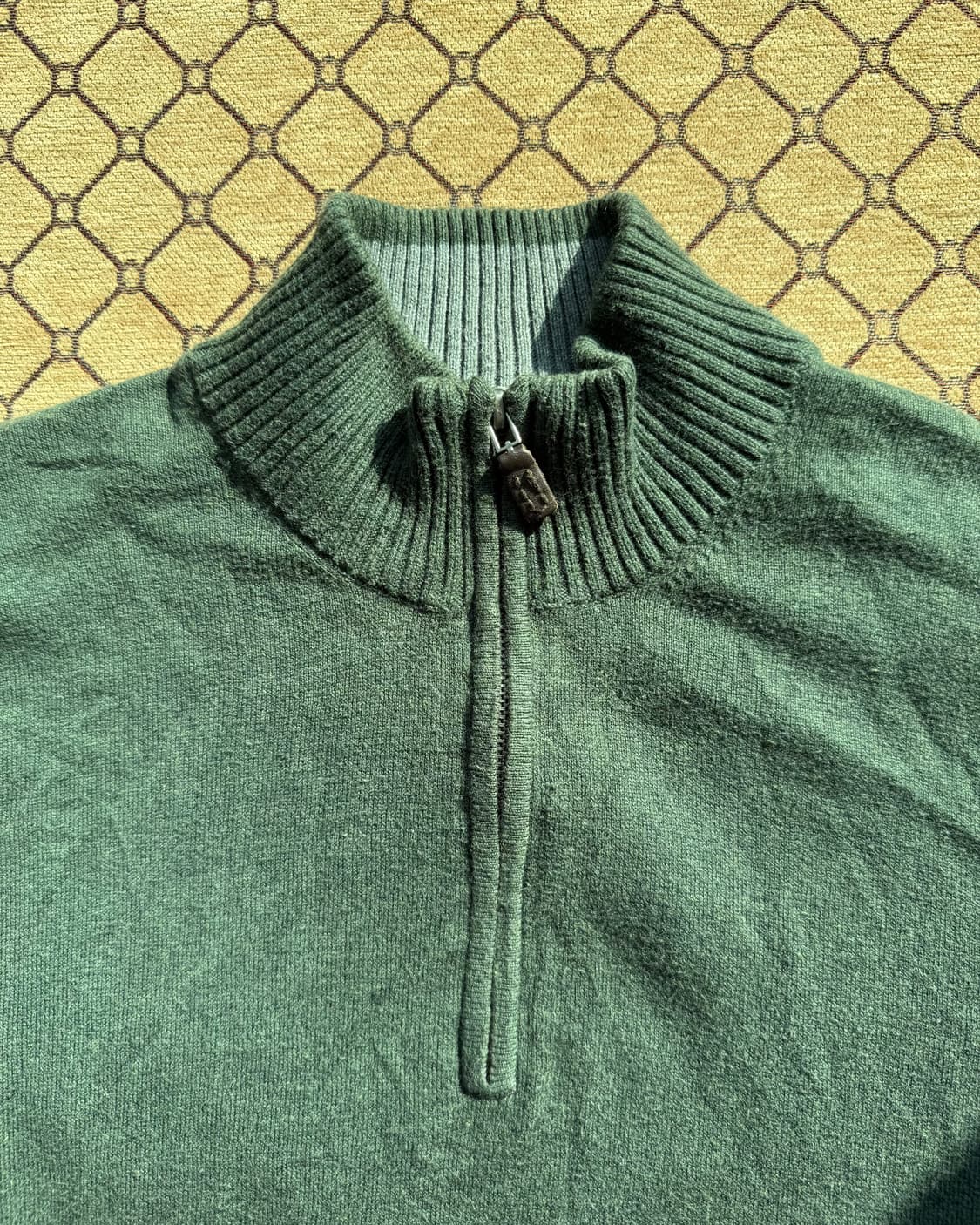 Eddie Bauer그린 집업 니트 상품이미지1