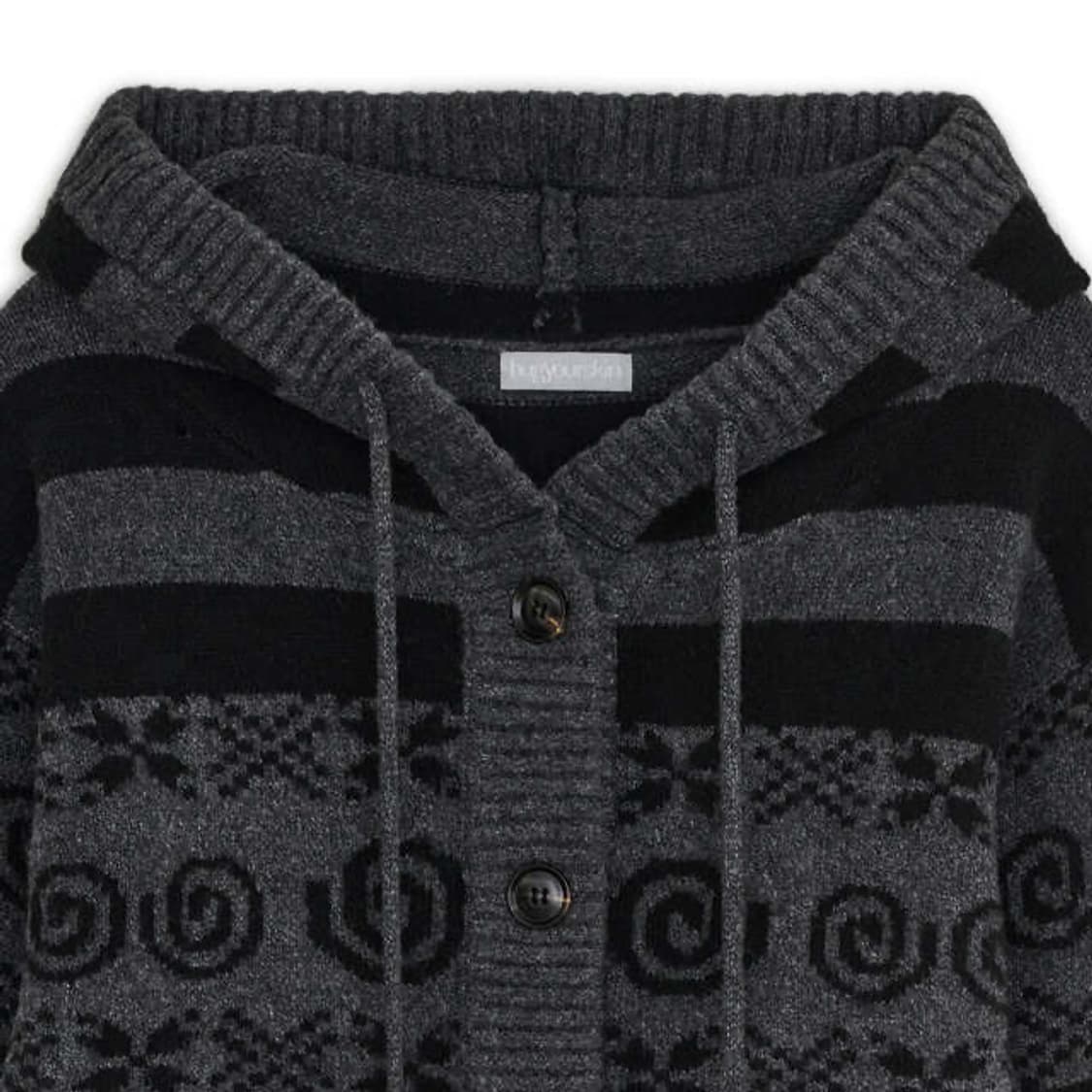 허그유어스킨 엔젤 윙 후드 가디건 상품이미지3