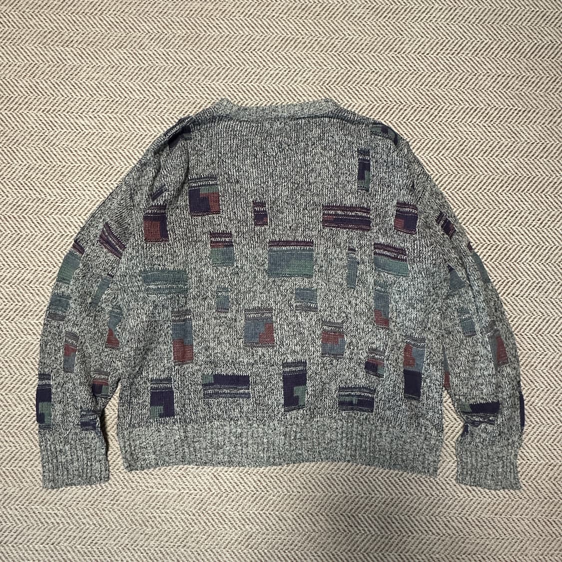 LONDON FOG usa made acrylic knit sweater 상품이미지2