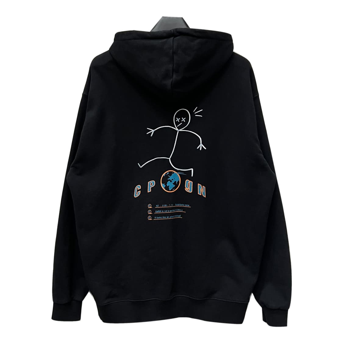 꼼파뇨 EaRth COMME 자수 후드 집업 L 상품이미지3