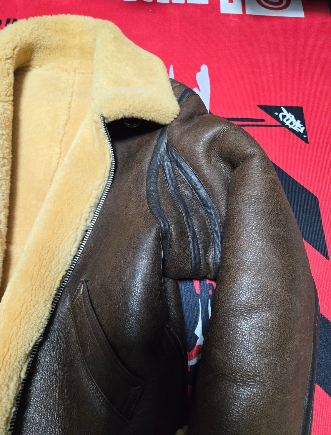 골든베어 RAF 무스탕 상품이미지2