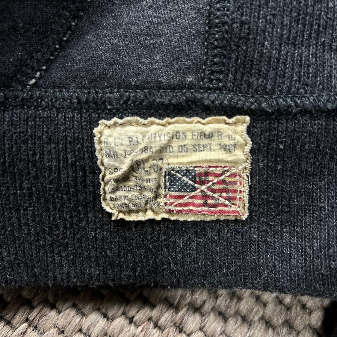 폴로 진스 컴퍼니 성조기 후드집업 L 상품이미지9