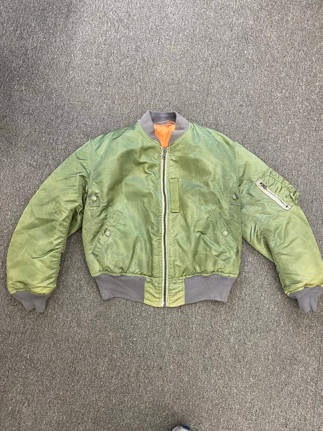 90s USA Ma-1 자켓 (50s type) 상품이미지2