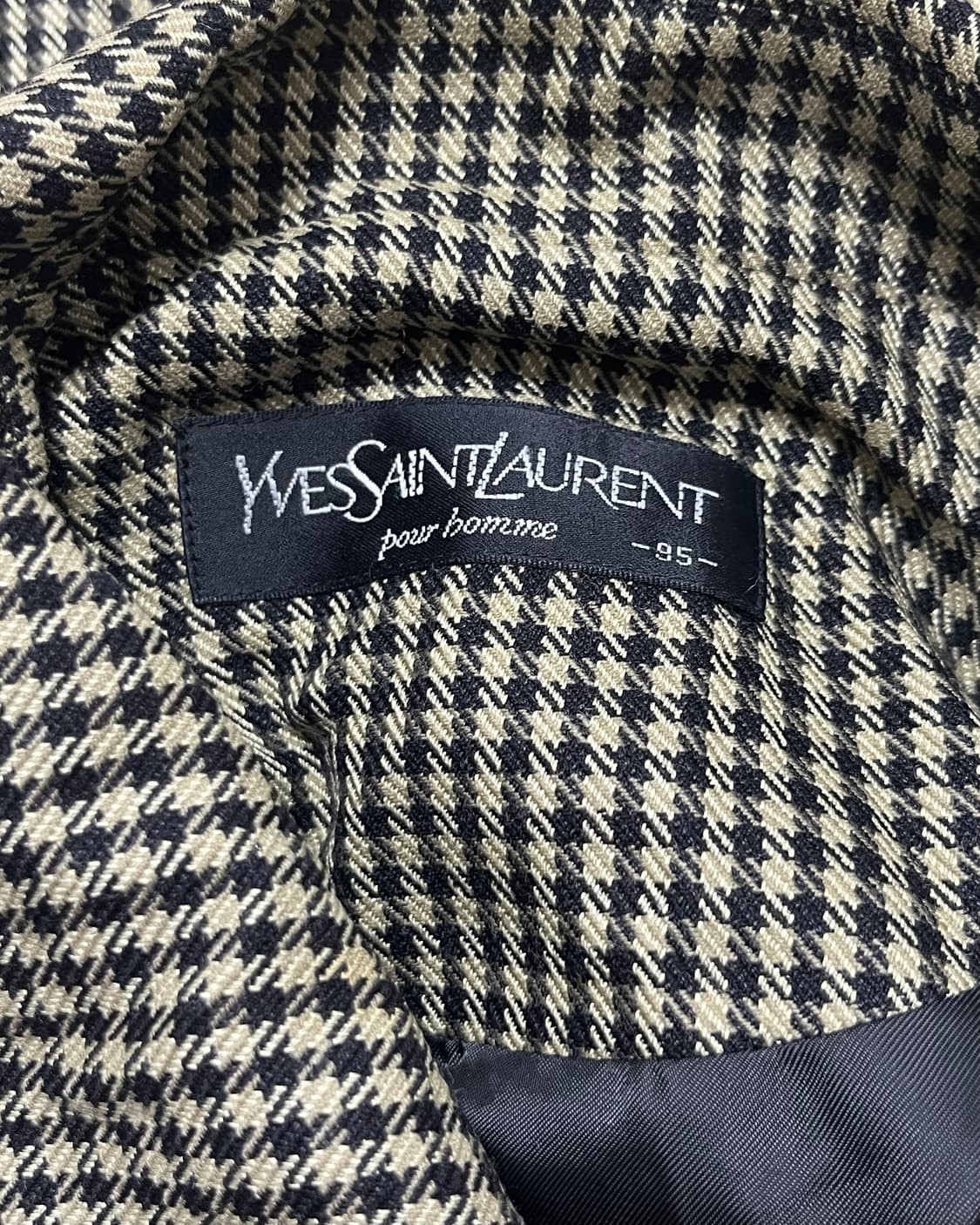 입생로랑 체크패턴 자켓 상품이미지4