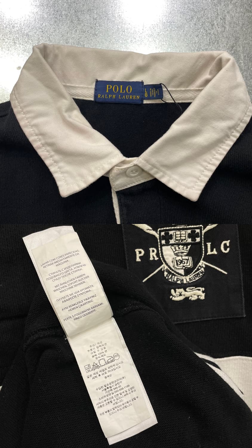 (L) POLO 폴로 랄프로렌 카라 럭비티 롱 상품이미지10
