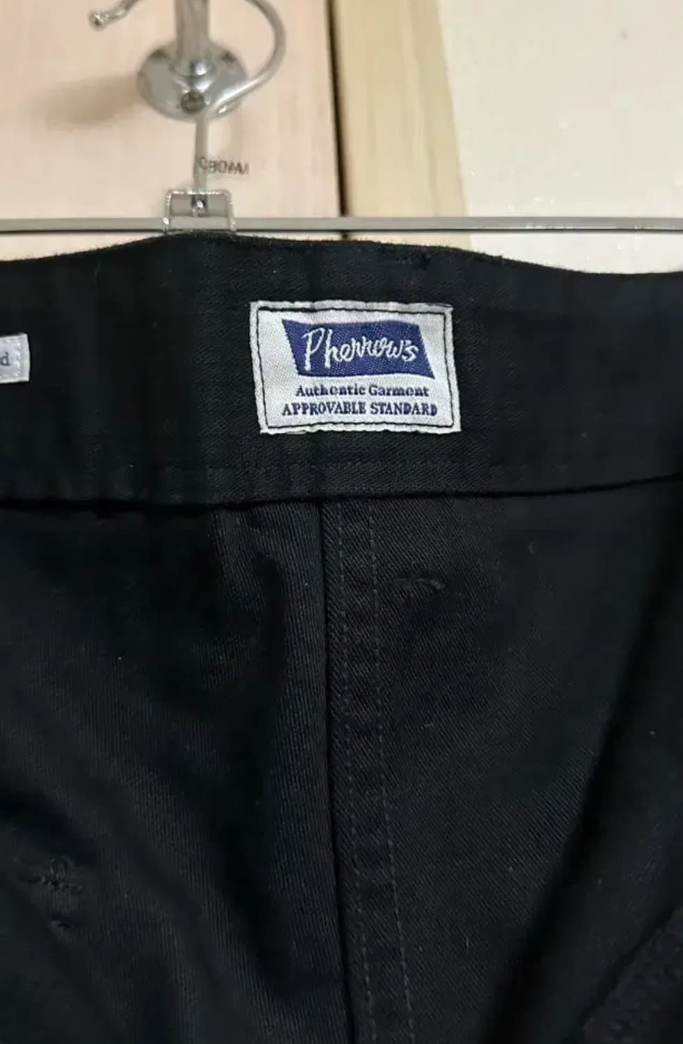 페로우즈 퍼티그 베이커 블랙팬츠 34사이즈 상품이미지2