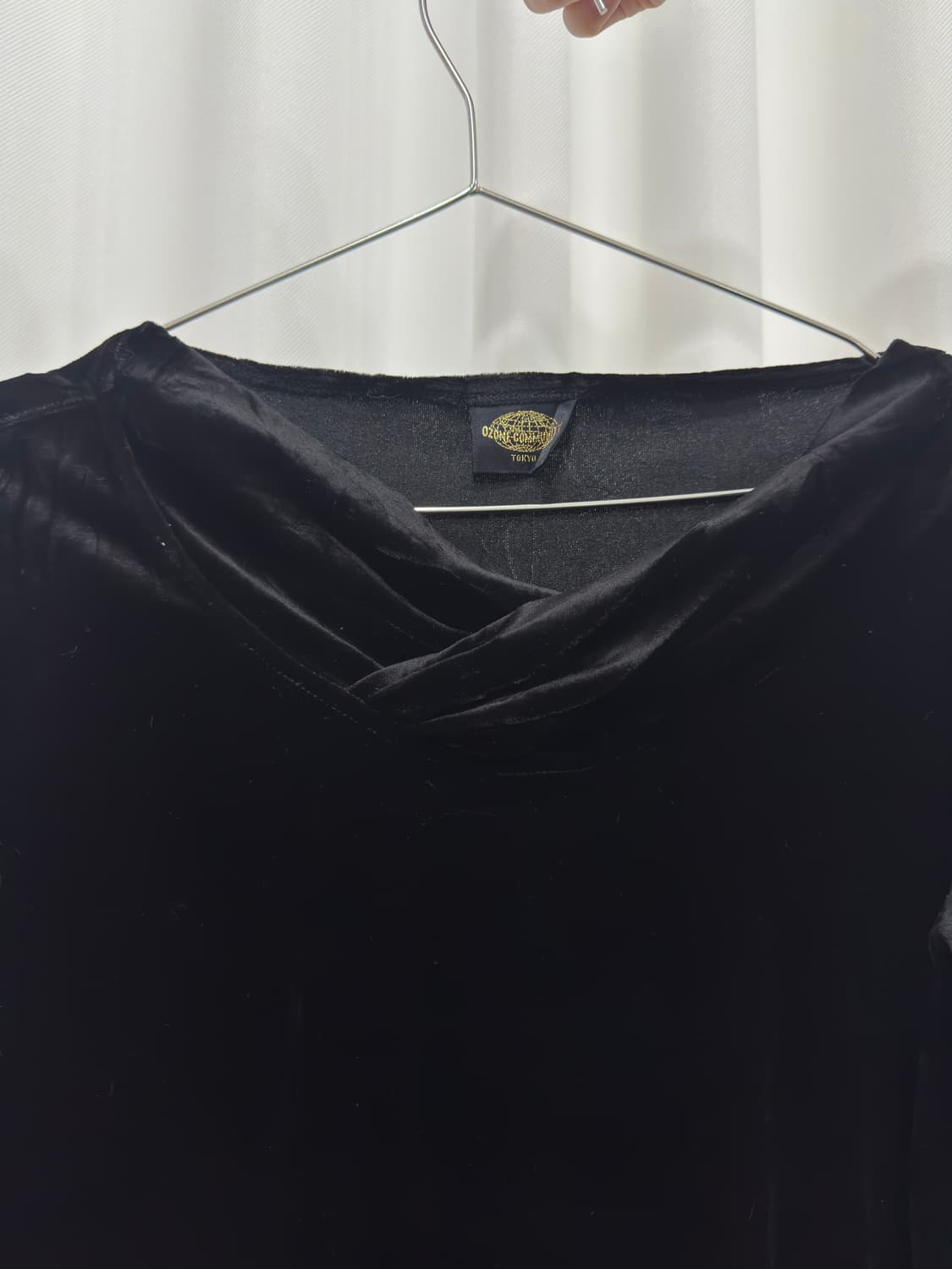 ozone community velvet top 상품이미지7