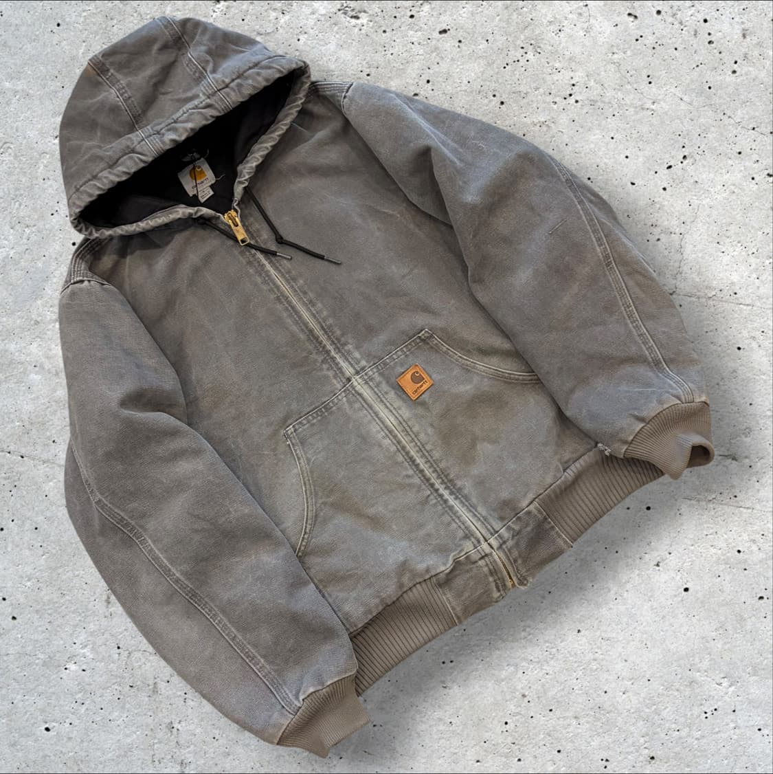 [S] 칼하트 J130 JVL 액티브 워크 자켓 그레이 D507 상품이미지1