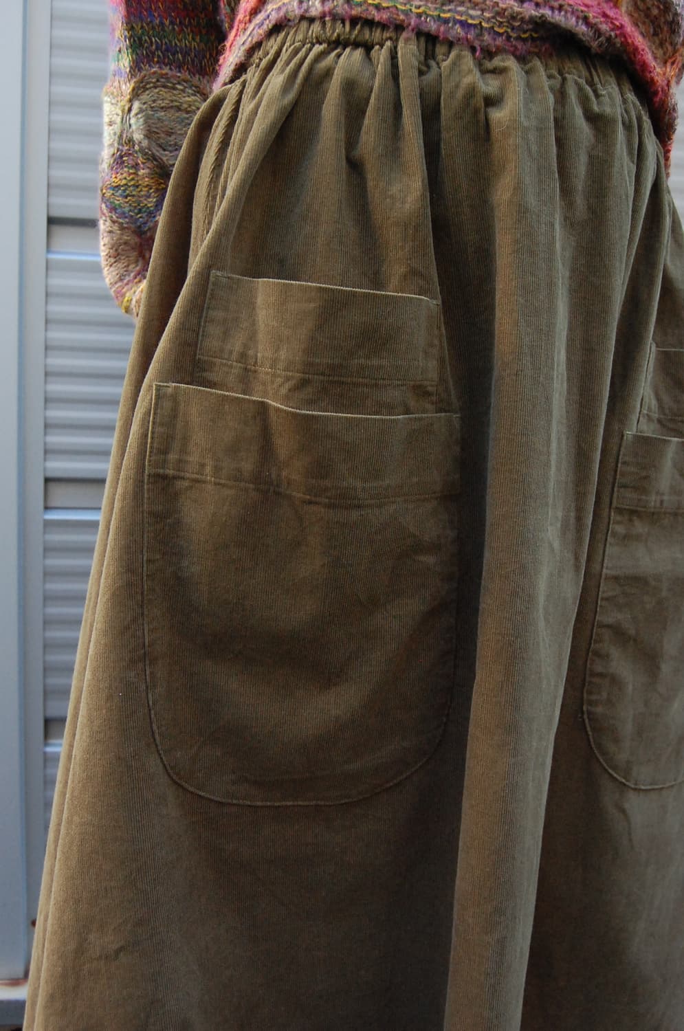 Naru double pocket corduroy skirt 상품이미지2