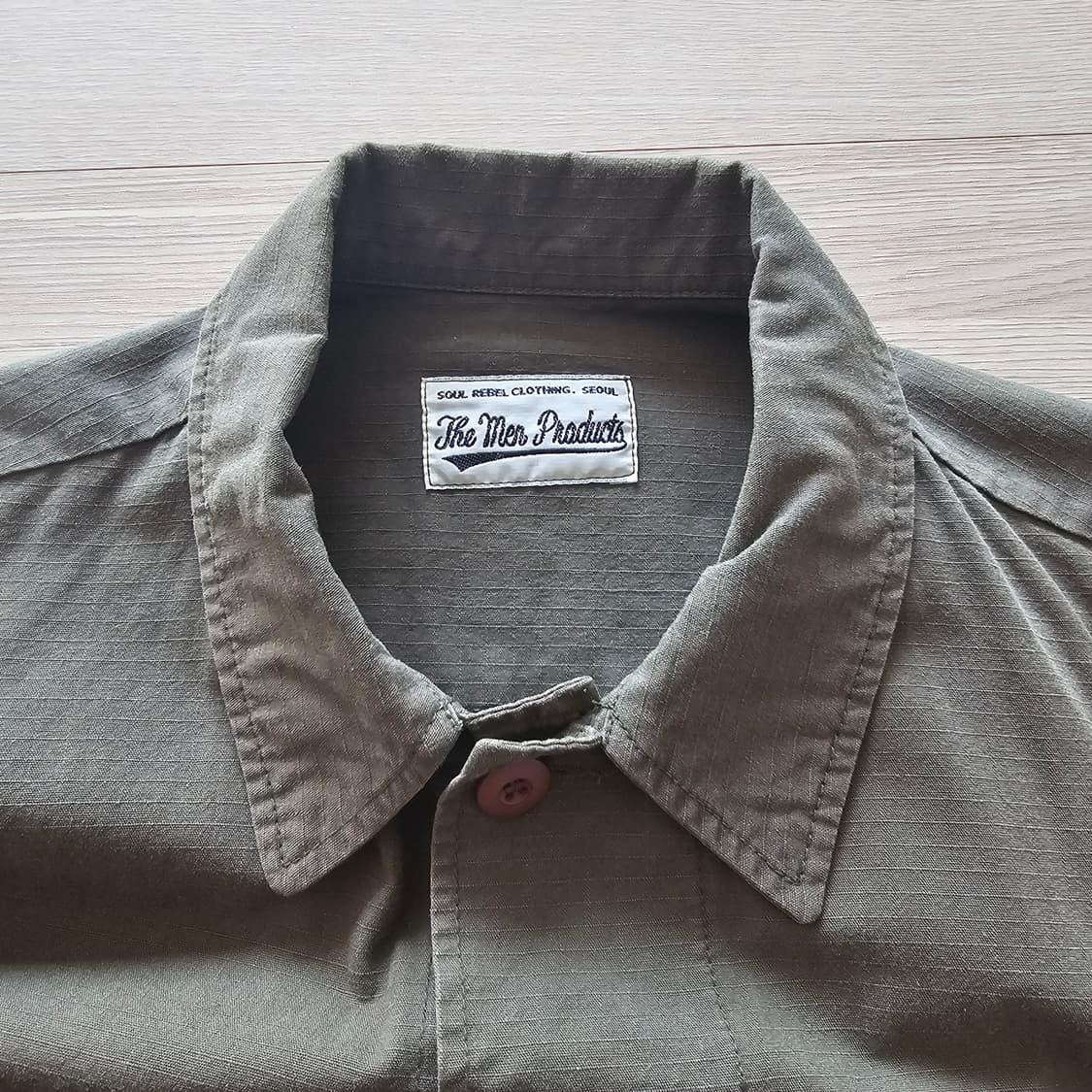 L 100 더맨프로덕트 밀리터리 야상 빈티지 자켓 간절기 남자 2회착 상품이미지3