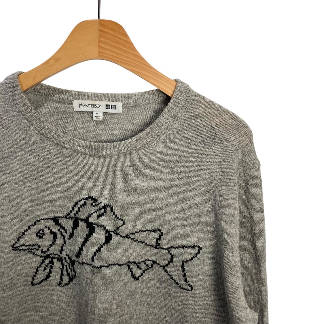 유니클로xJWA 그레이 니트 상품이미지3