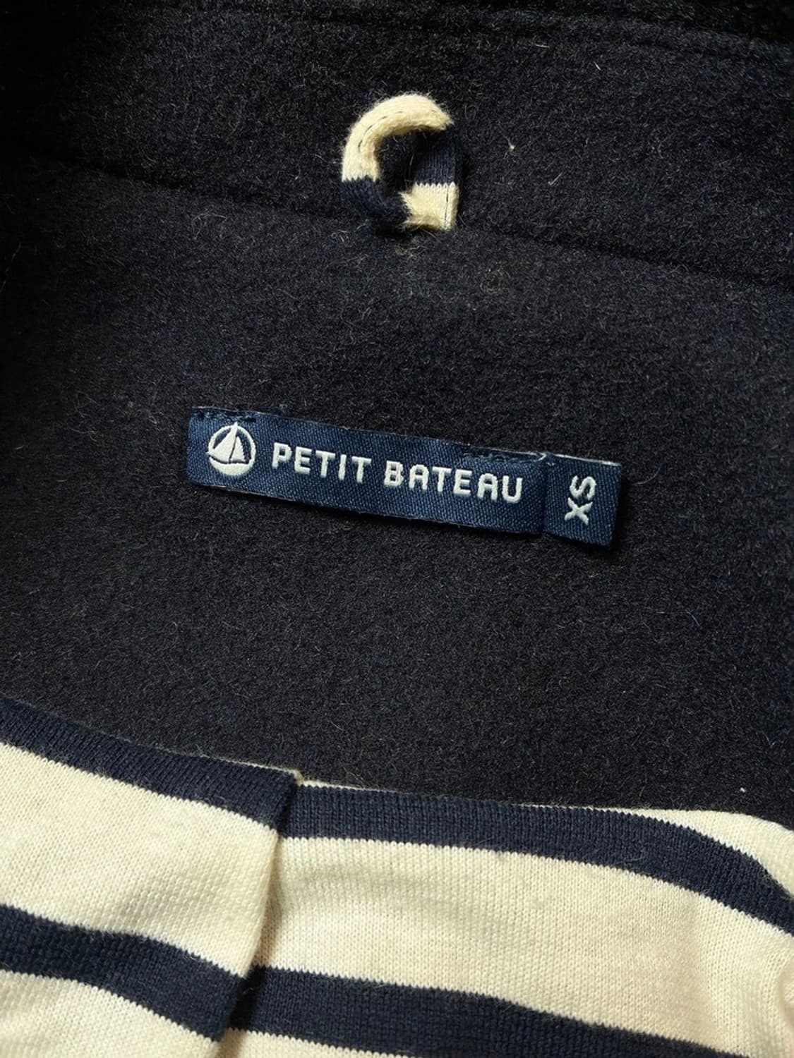 쁘띠바또 PETIT BATEAU 아동 도글 숏 울 자켓 PN6336 상품이미지7