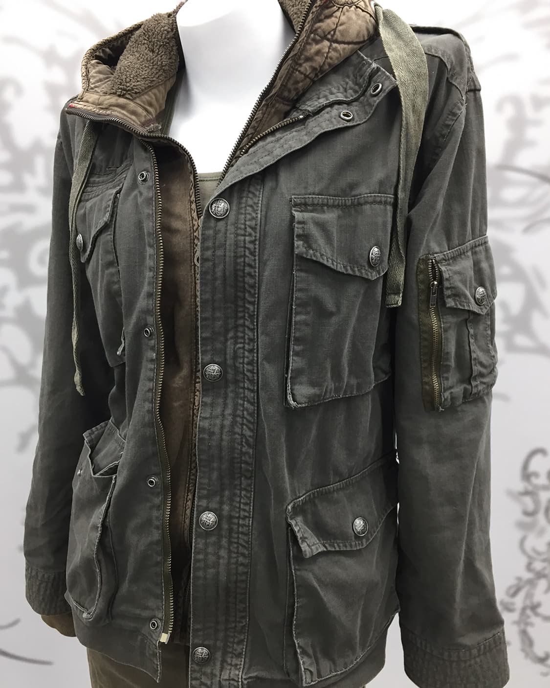 Y2K Grunge Utility Jacket 상품이미지2