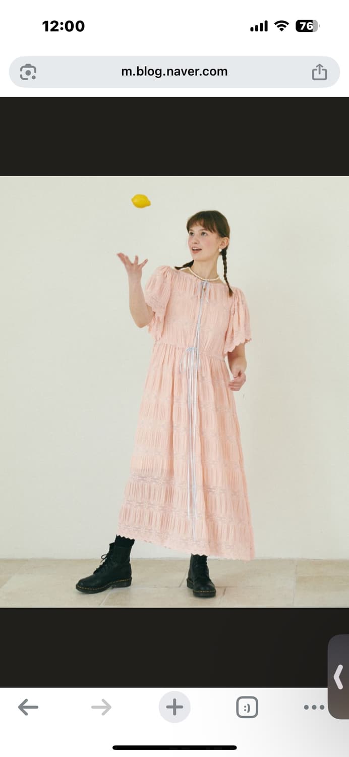 플레따 Fletta 40 dress (변경 전) 상품이미지1
