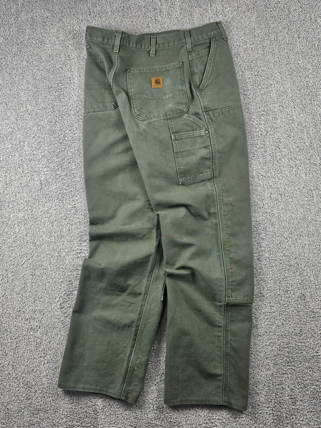 칼하트 덕 캔버스 더블니 카펜터 워크 팬츠 ( 34X34 )/ 11301 상품이미지3