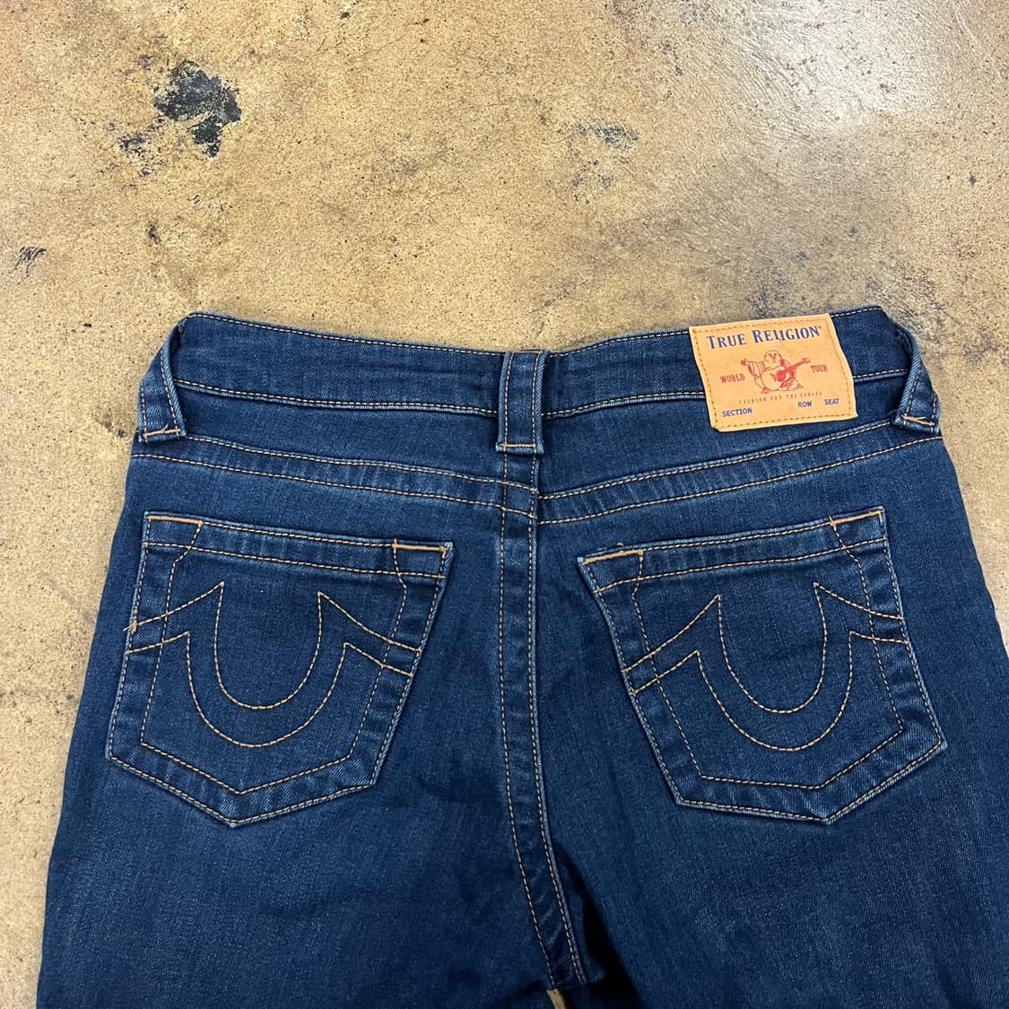 [정품/26] 트루릴리젼 다크 데님 청바지 b14 상품이미지4