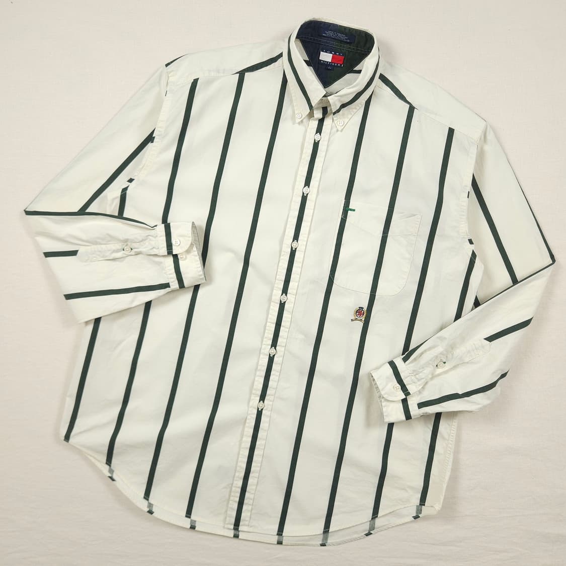 XL(105) 타미힐피거 tommy hilfiger 월계관 스트라이프 셔 상품이미지2