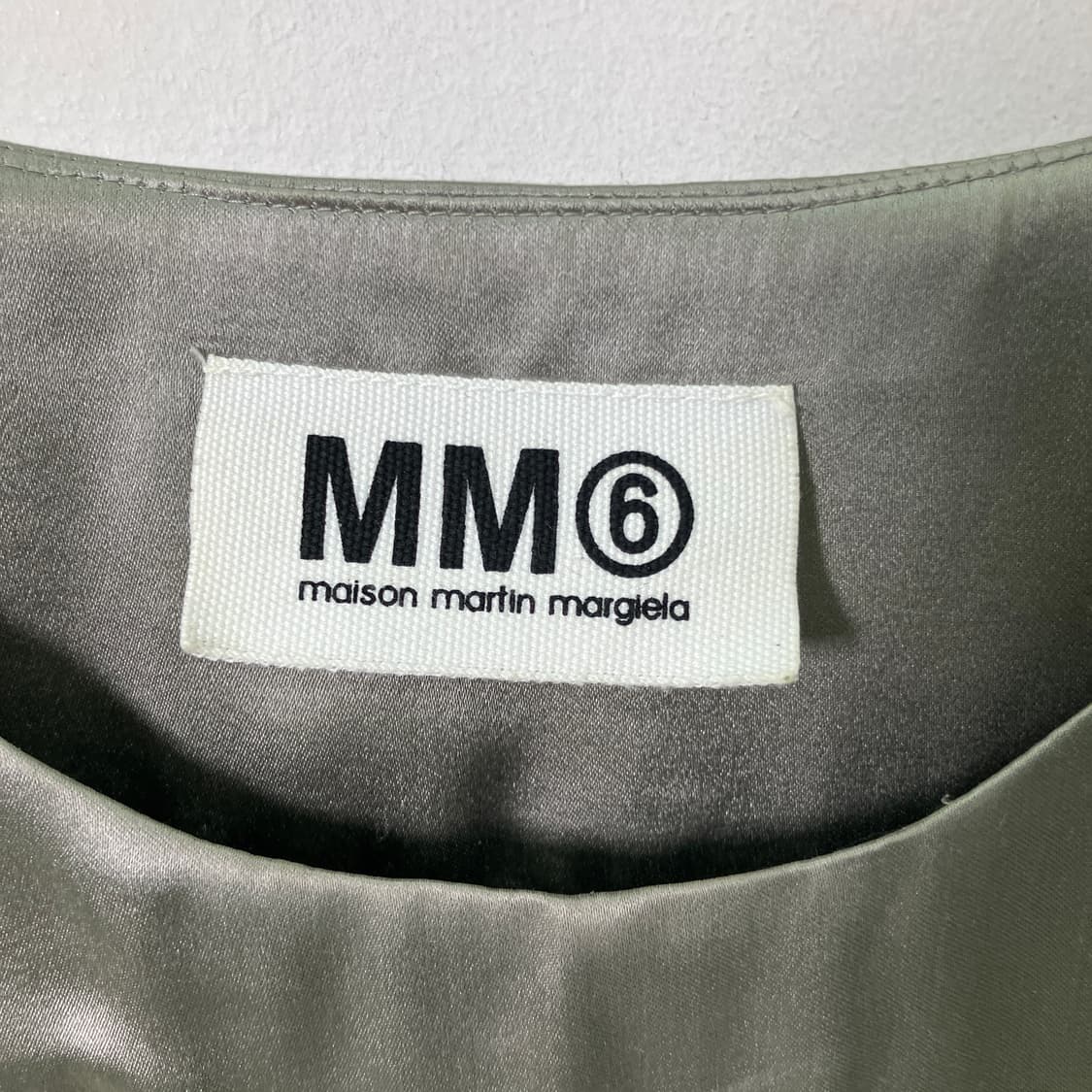 MM6 메종 마틴 마르지엘라 실크 원피스 38 상품이미지3