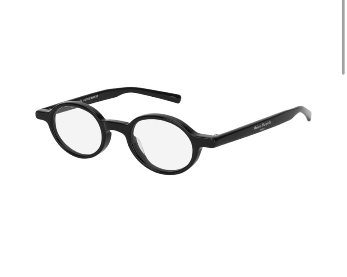 젠틀몬스터 X 메종 마르지엘라 MM012 클리어 블랙 상품이미지1