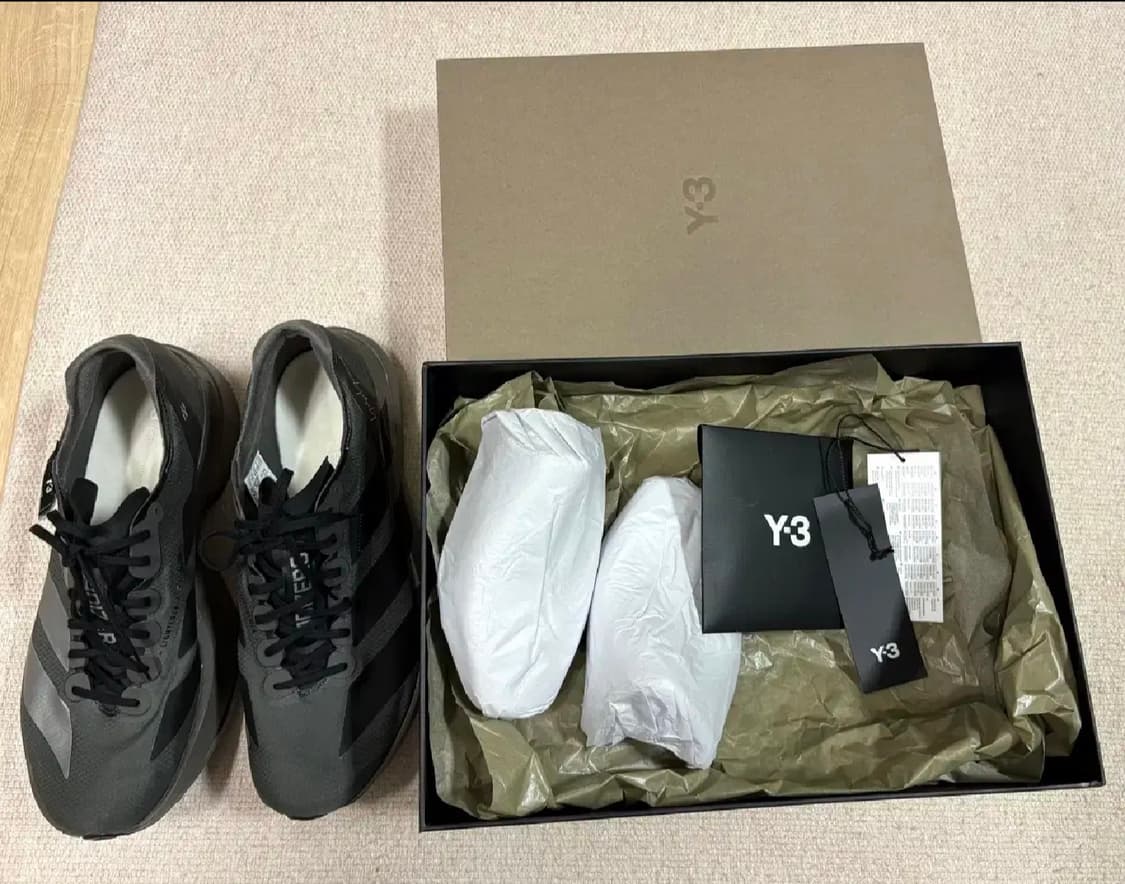 아디다스 Y-3 아디오스 프로 4 신더블랙 280 상품이미지6
