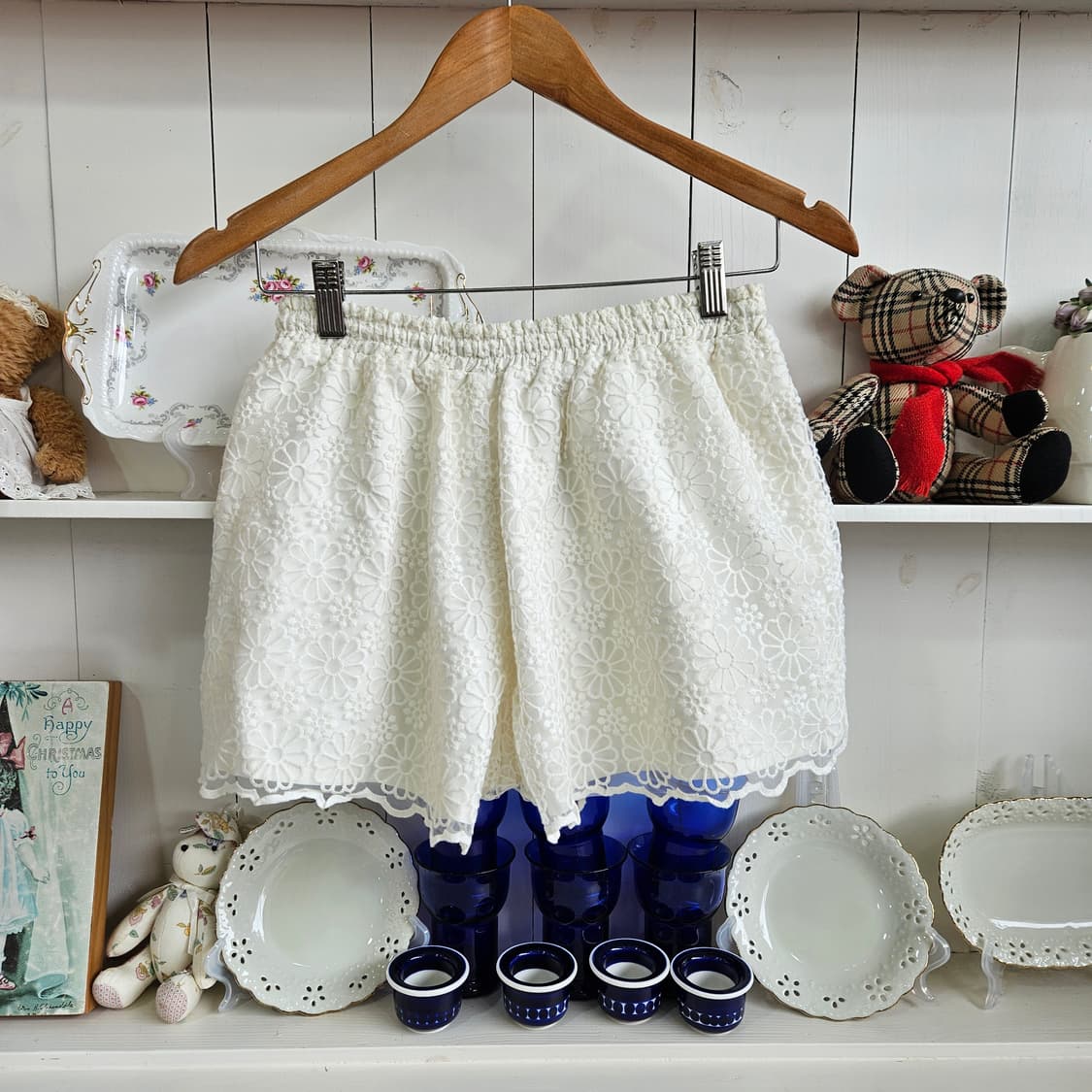 CECIL McBEE  레이스 큐롯팬츠 상품이미지4