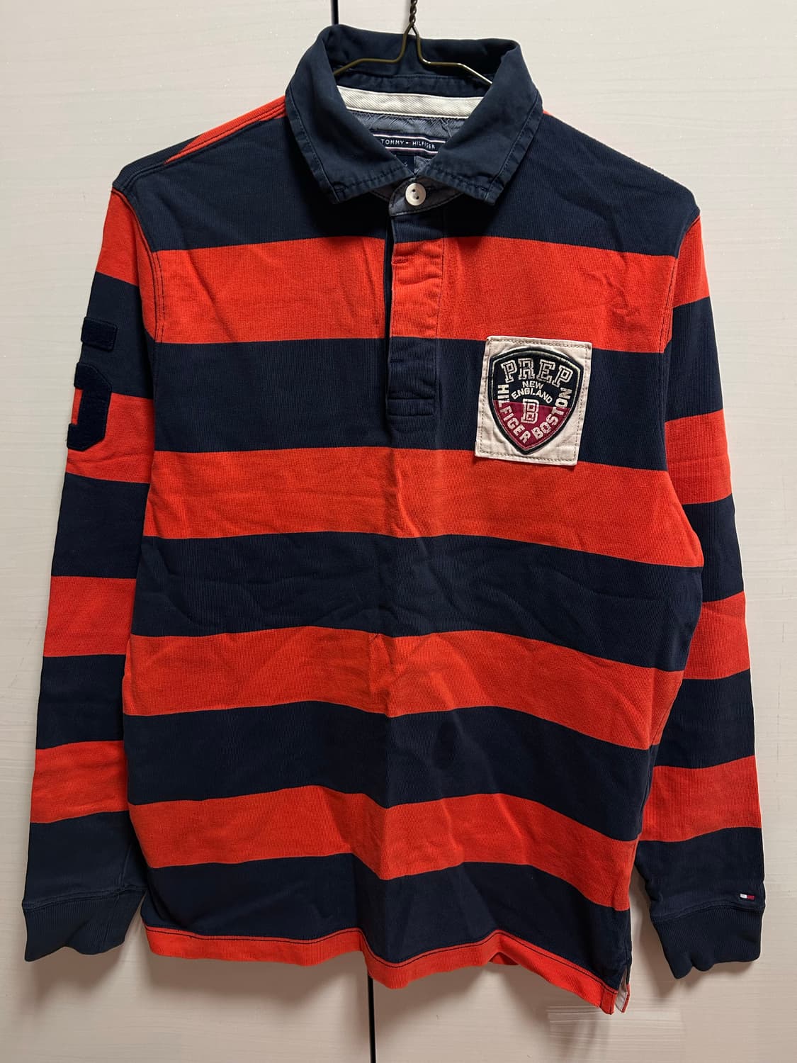 타미힐피거 스트라이프 럭비티 S 상품이미지1