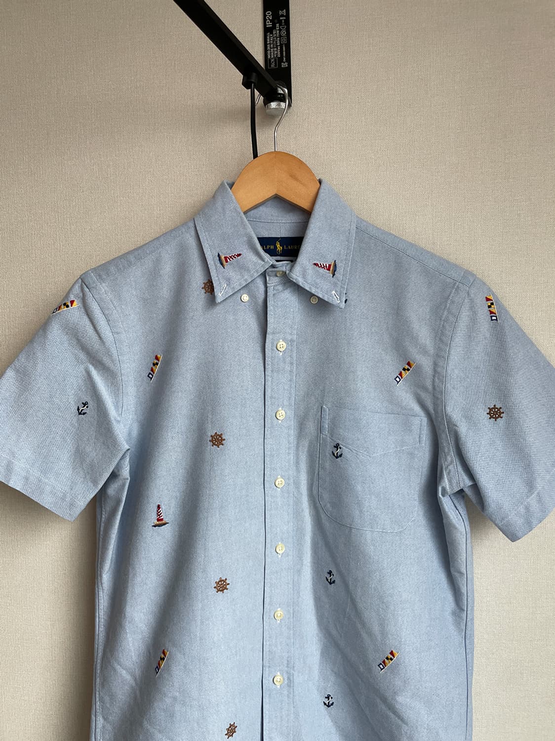 폴로 랄프로렌 옥스포드 자수 반팔셔츠 상품이미지5