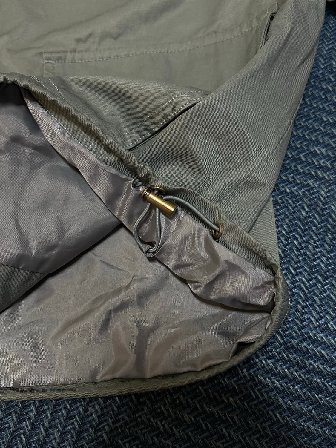 LAP 코듀로이 배색 카라 오버핏 점퍼 상품이미지5