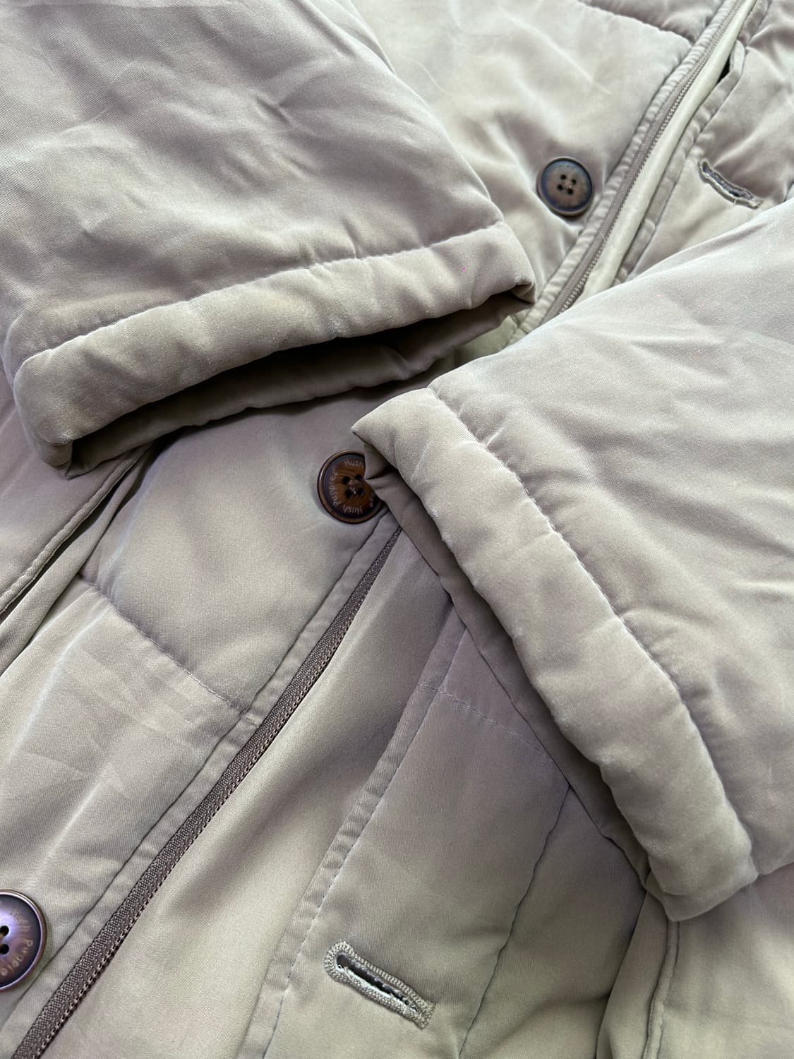 일본판 허쉬파피 베이지 패딩 사이즈 105~110 상품이미지7