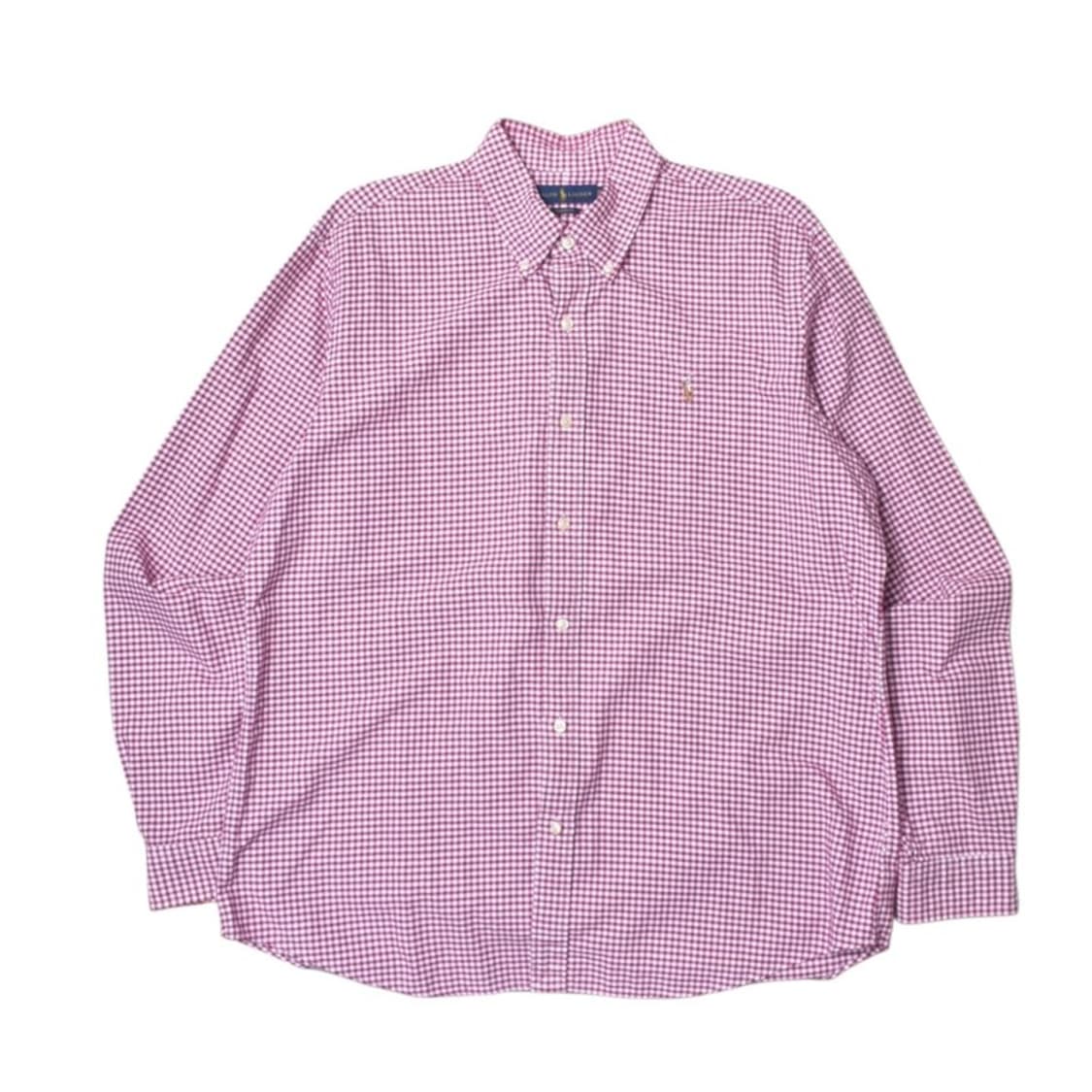 폴로 랄플로렌 체크 셔츠 남방 XL N1203 상품이미지1