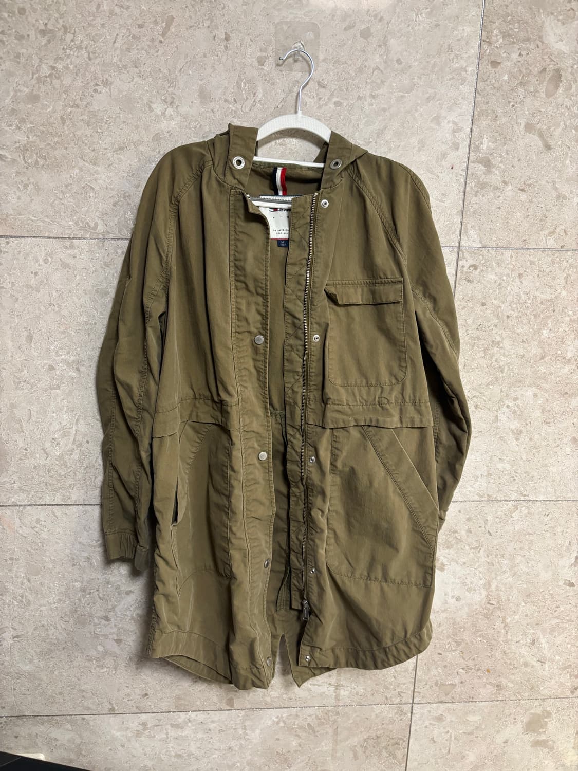 타미진스 여성 후드 야상 점퍼 타미진스 야상 자켓 상품이미지2