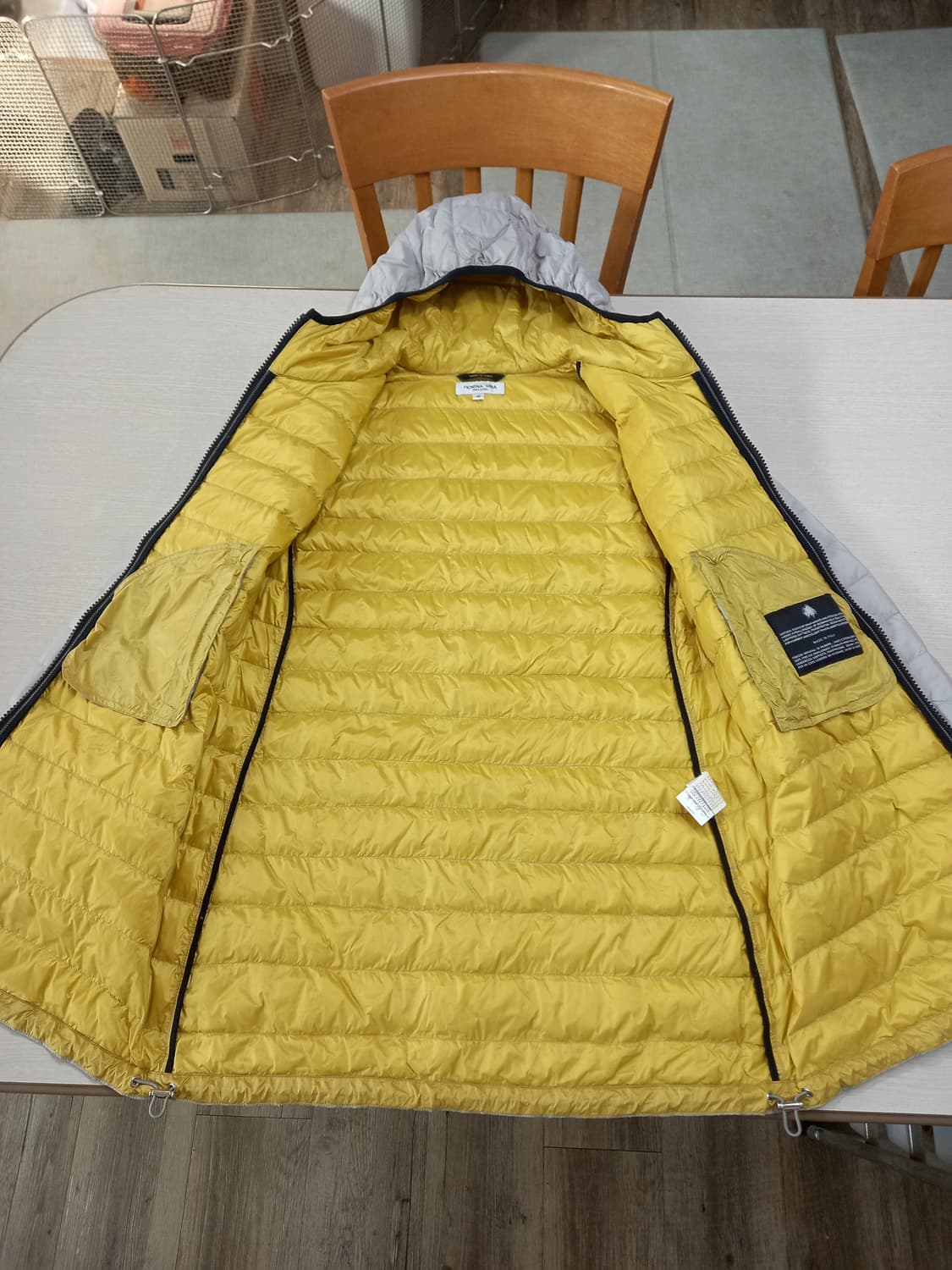 M90 FIORINA SERA Italy 구스다운 경량 롱패딩 M-04 상품이미지4