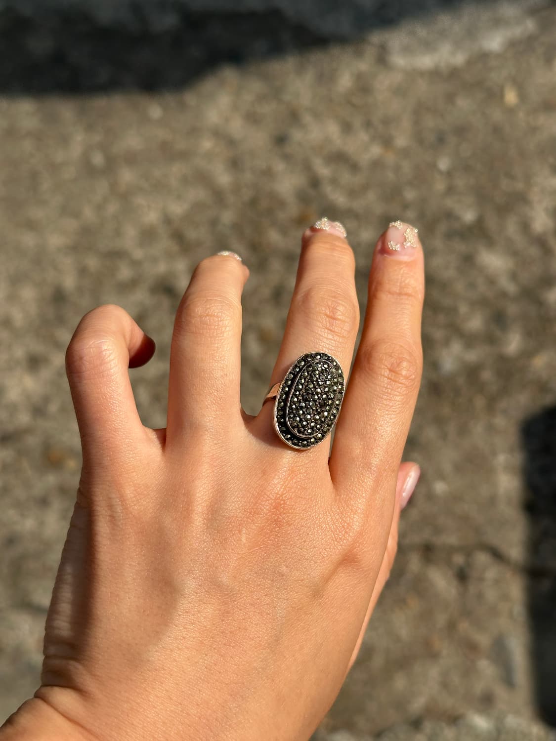 marcasite 925silver ring   상품이미지8