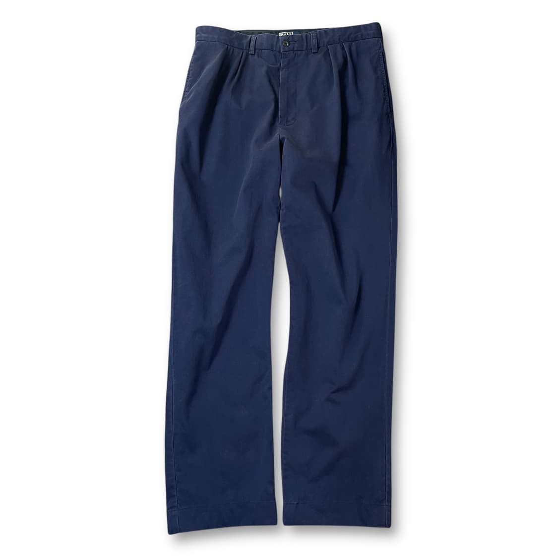 (36) 폴로랄프로렌 네이비 핀턱 코튼 팬츠 상품이미지1