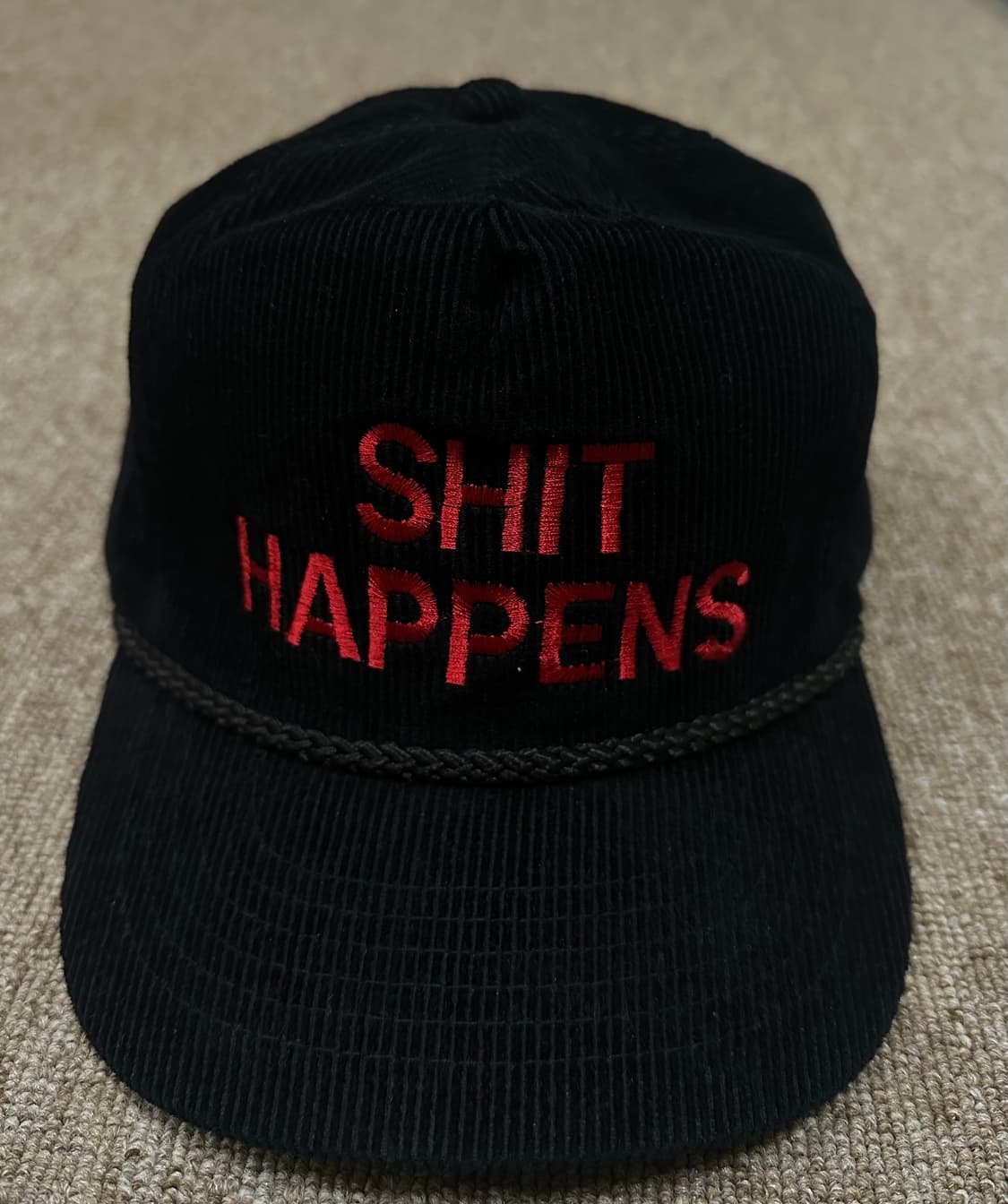 90s shit happens 코듀로이 트러커 상품이미지2