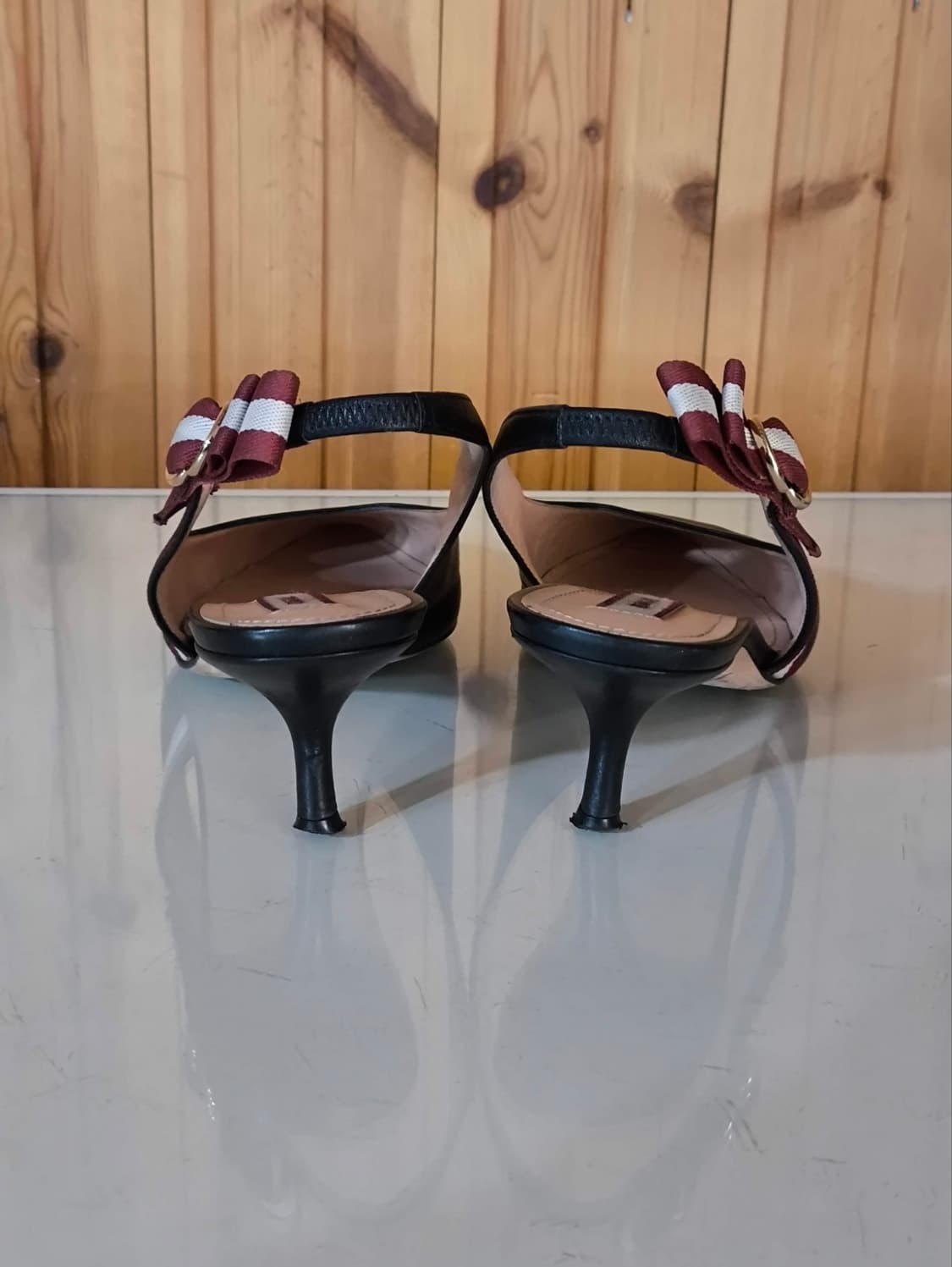 37 235mm 발리 앨리스55 슬링백 펌프스 키튼힐  상품이미지7