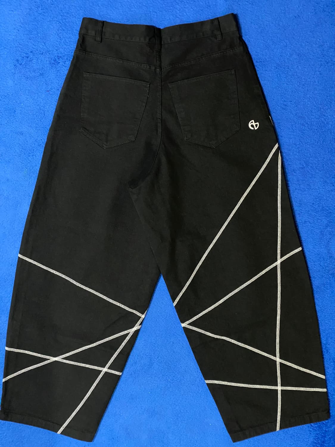 NOMANUAL 노메뉴얼 S.L 와이드팬츠 - 블랙 M 상품이미지5