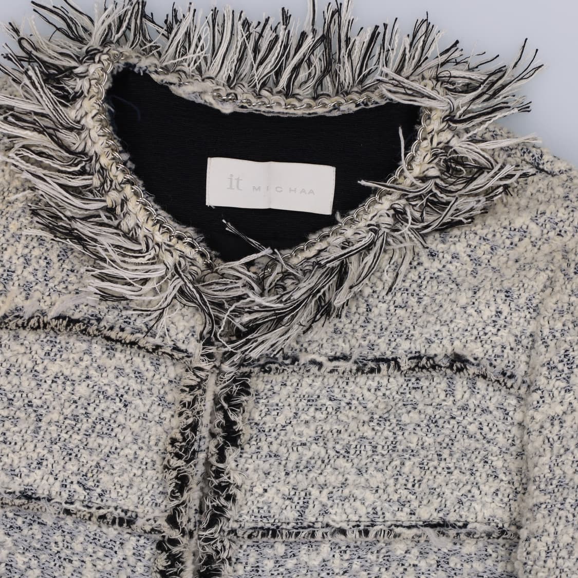 82-88 잇미샤 롱 트위드 자켓 0414H1 상품이미지3