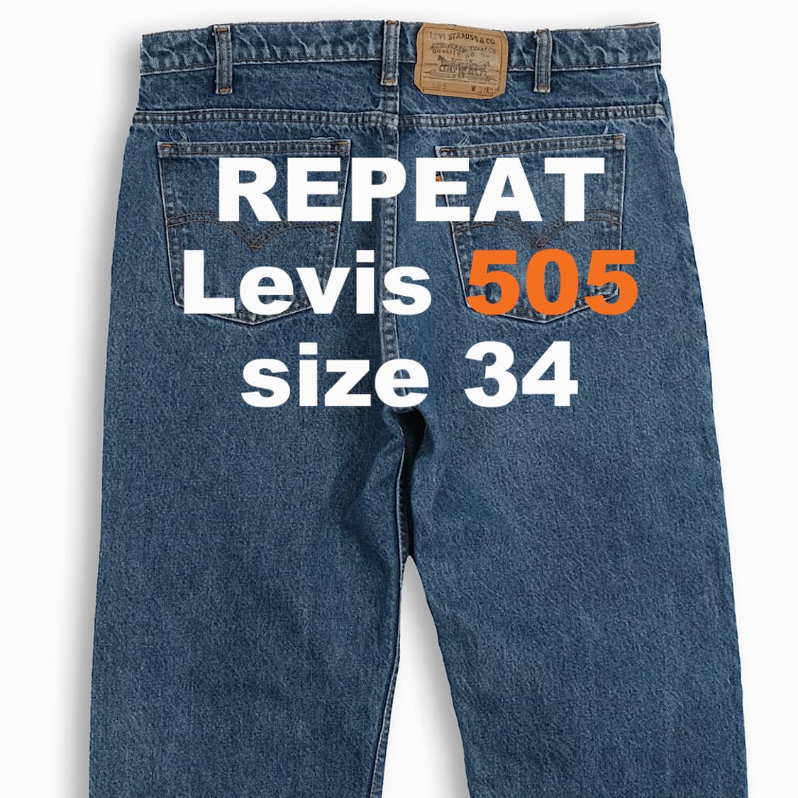 리바이스 505 오렌지탭 90s OR50536119 상품이미지1