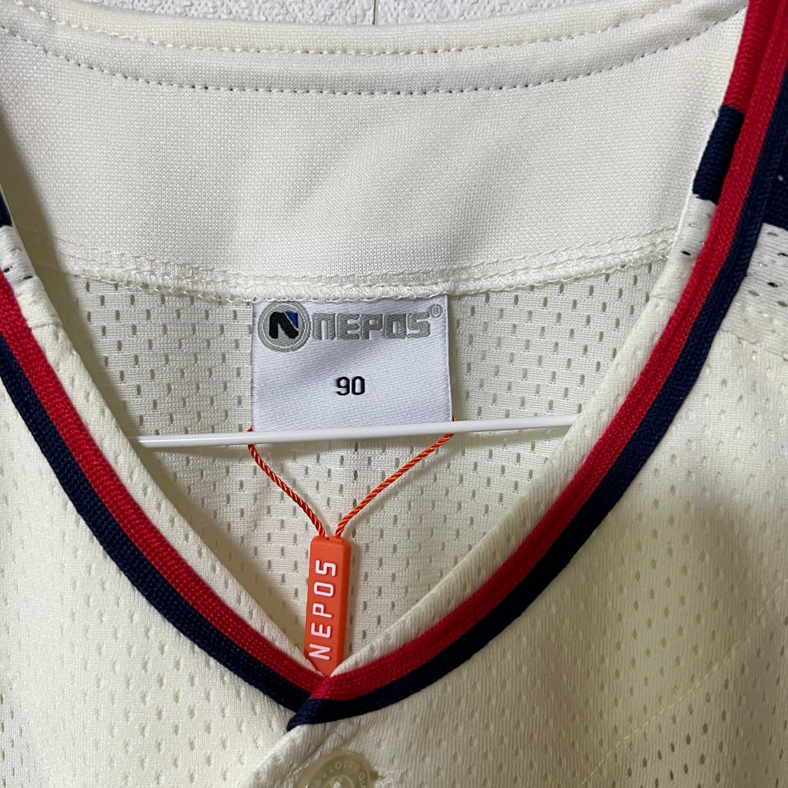 롯데자이언츠 올드 홈 유니폼 90/95 노마킹 상품이미지5