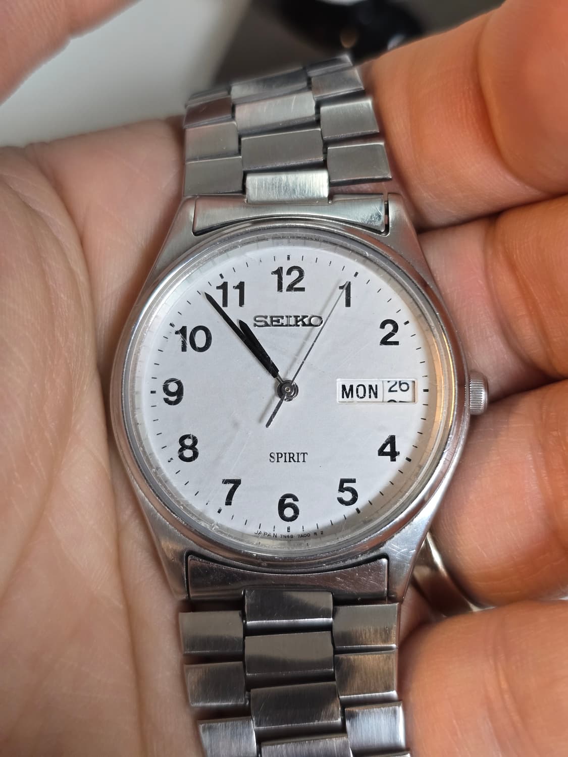 세이코 스피릿 7N48-7A00 아라빅 인덱스 데이데이트 상품이미지3