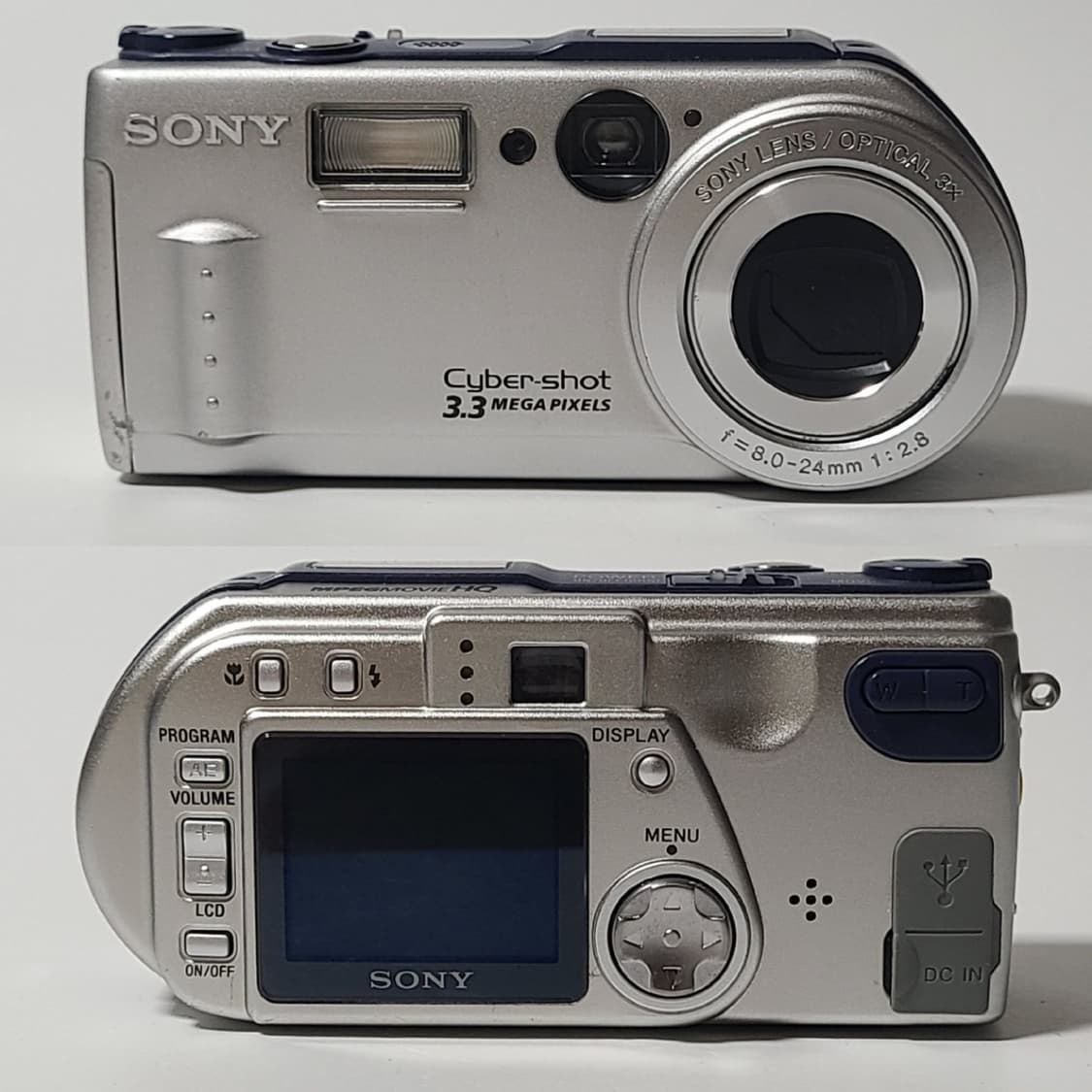 소니 사이버샷 DSC-P1 빈티지 디카 디지털카메라 상품이미지3