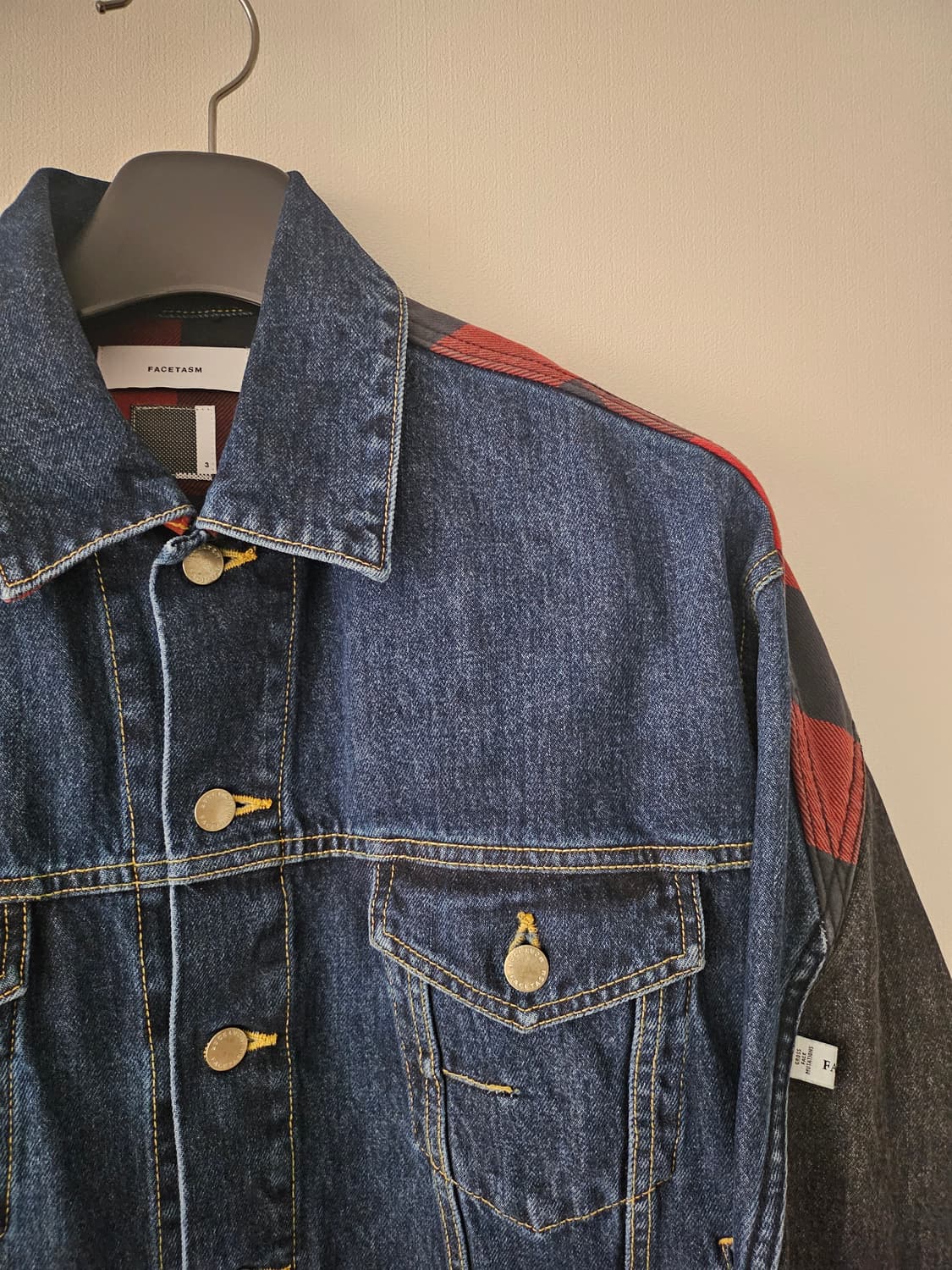 파세타즘 facetasm 데님자켓 상품이미지3
