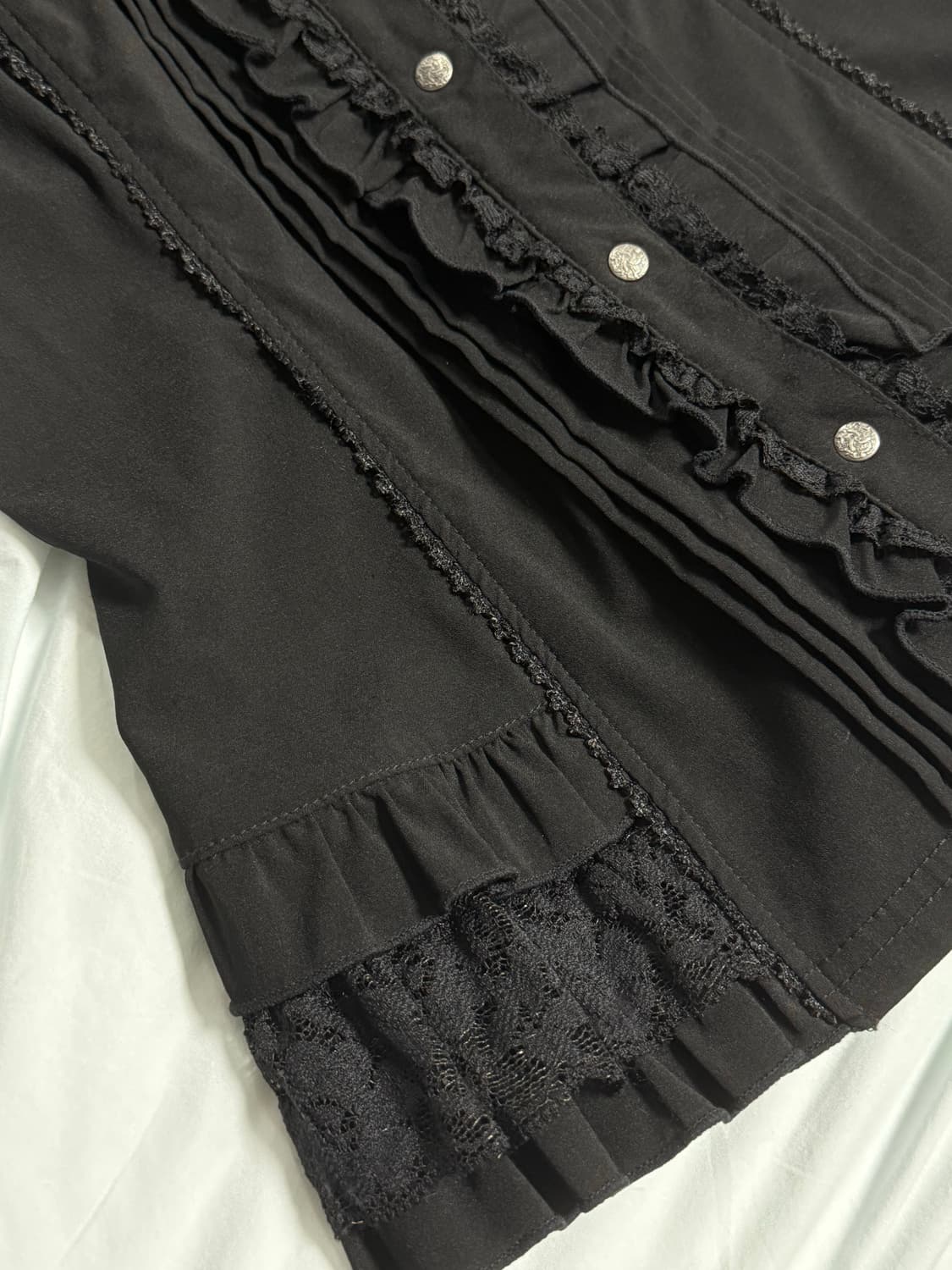 오즈온 ozz crece 반팔 블라우스 상품이미지5