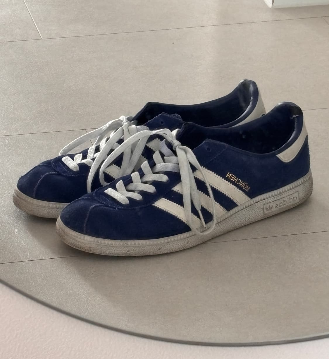 아디다스 빈티지 뮌헨 블루 285 상품이미지1