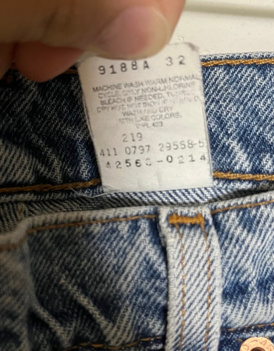 리바이스 97년도 560 36x30 Made in USA 상품이미지8