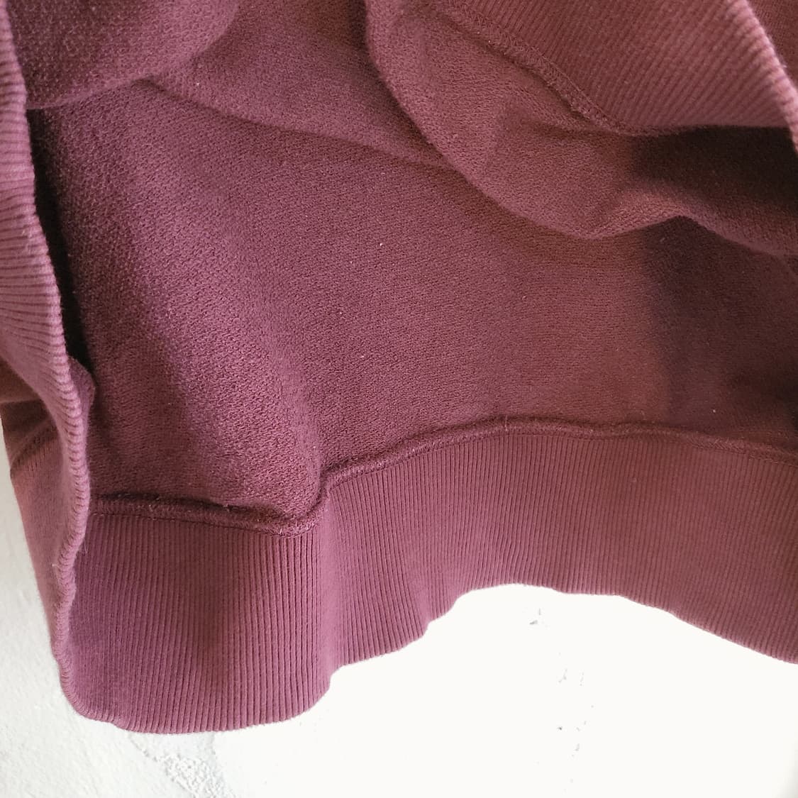 챔피온 버건디 백로고 맨투맨 M사이즈 상품이미지6