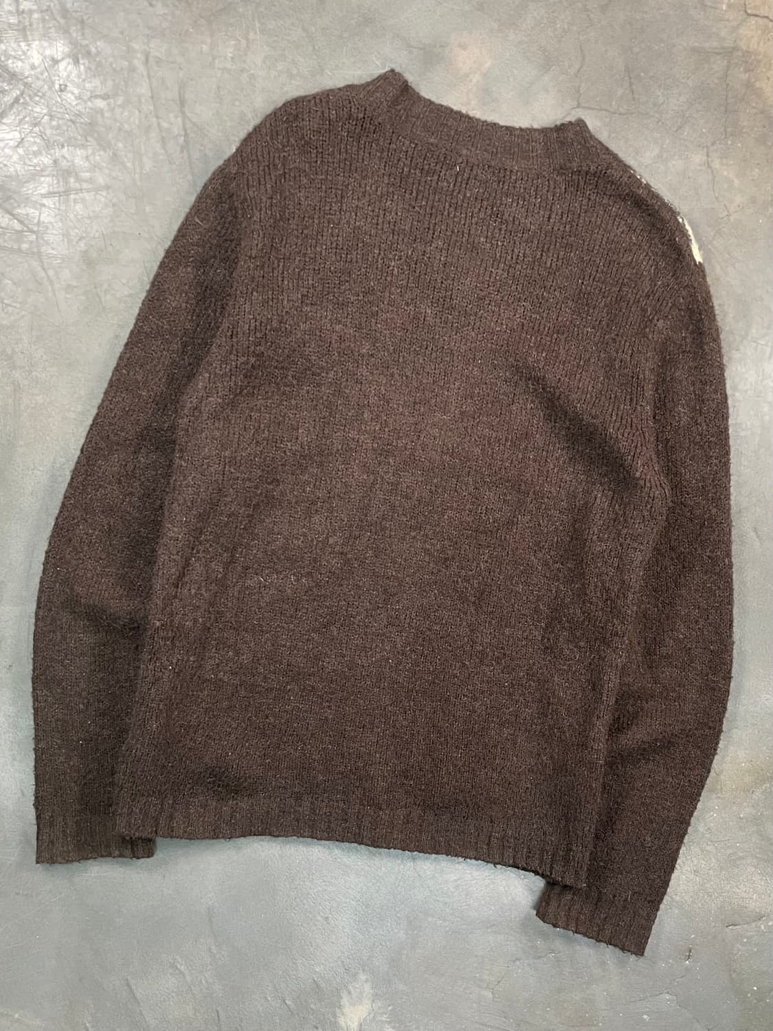 빔즈 하트 페어아일 브이 닉 니트 상품이미지5