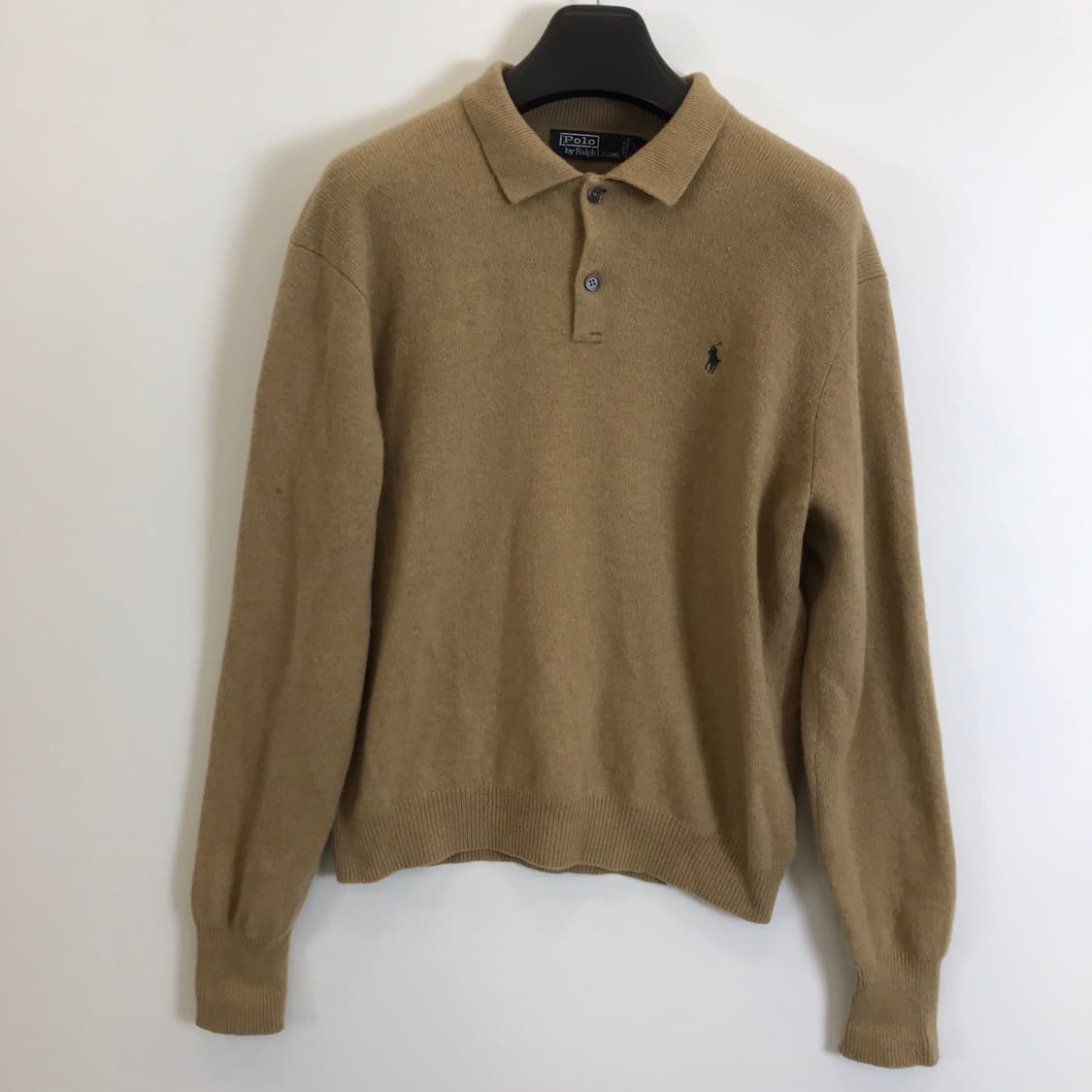 폴로 랄프로렌 램스울 100프로 카라넥니트 [L] 상품이미지1